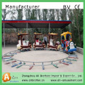 stable quality amusement equipment track train toy